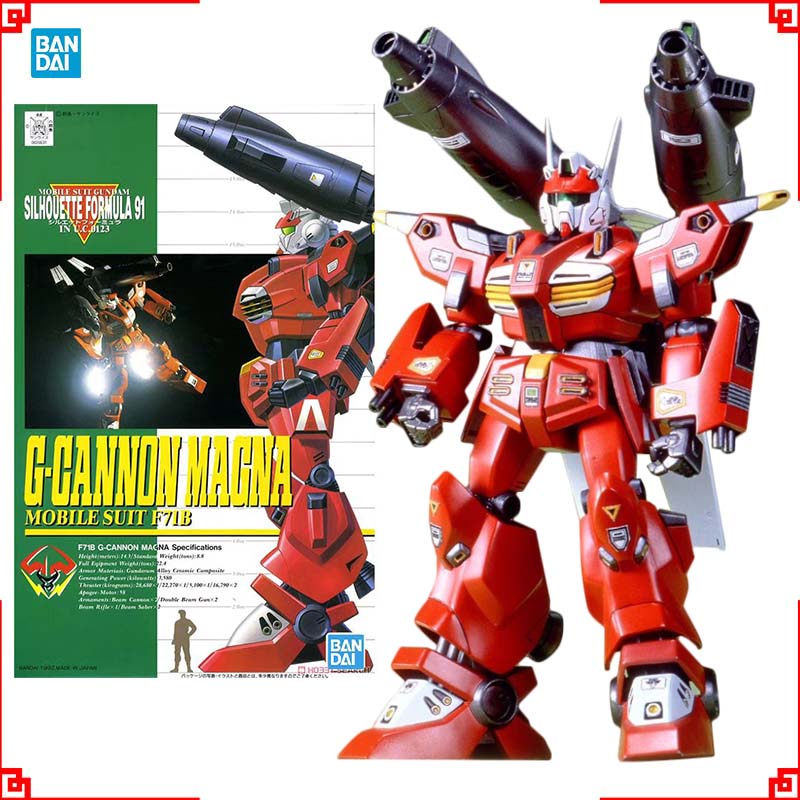 Model Kit Formula 1 - Bandai-Kit de modelo Gundam TV 1/100,