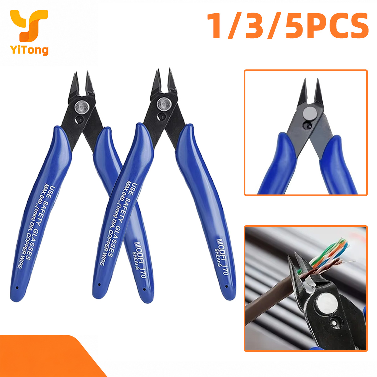 Model Kit Clipper - Yitong - Alicates de Corte Diagonal