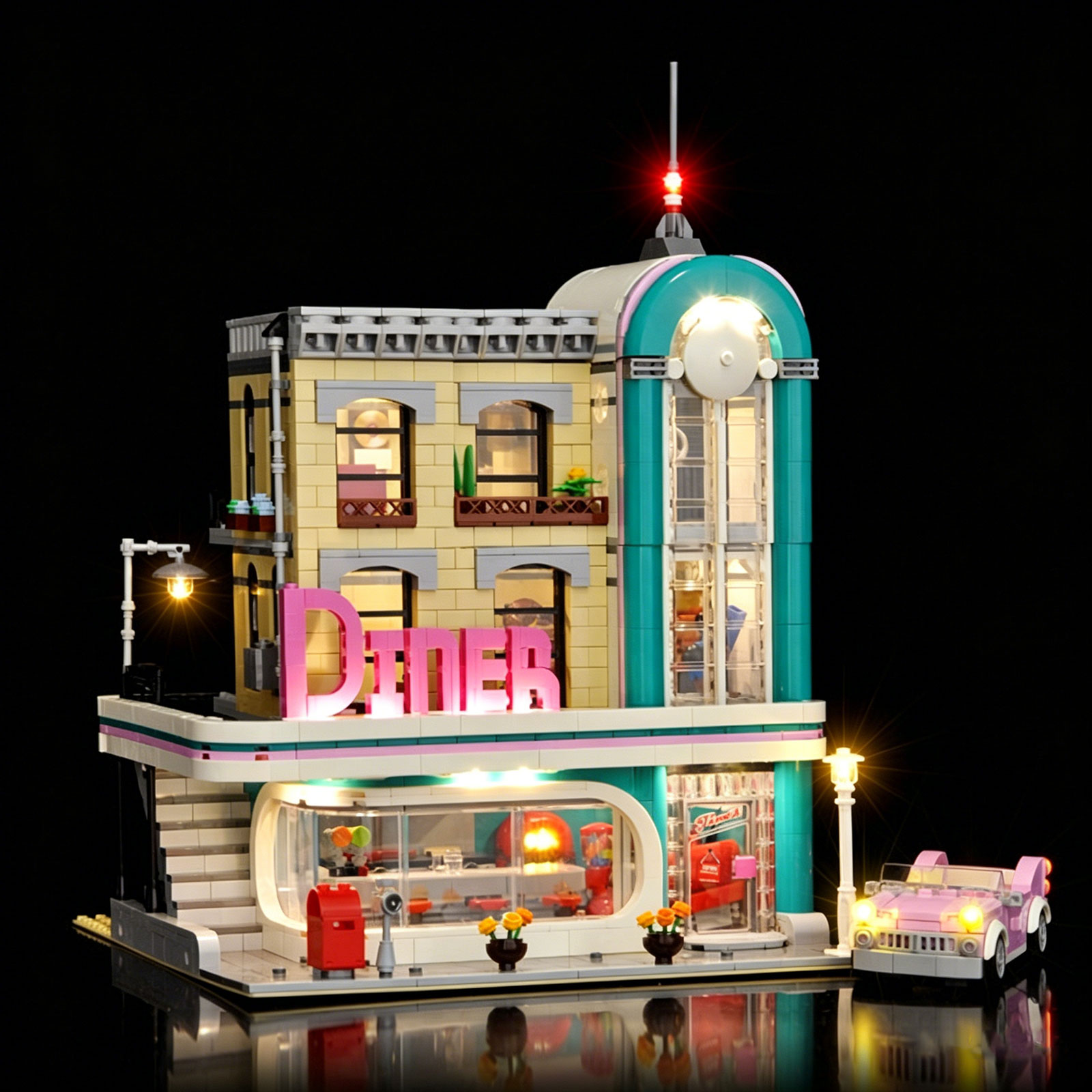 Model Kit Companies - Kit de iluminación LED LYBMTWF compatible