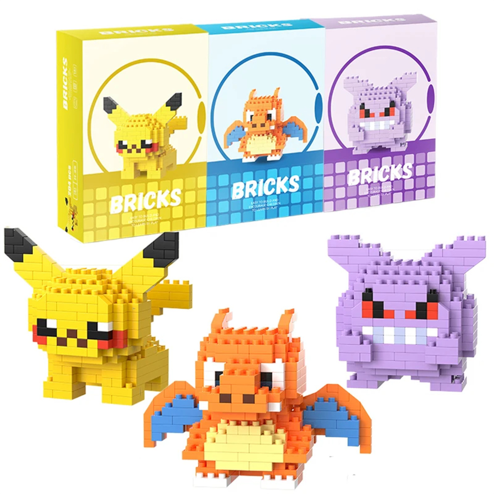 Model Kit Ixchel - Bloques de Construcción Micro de Pokemon,