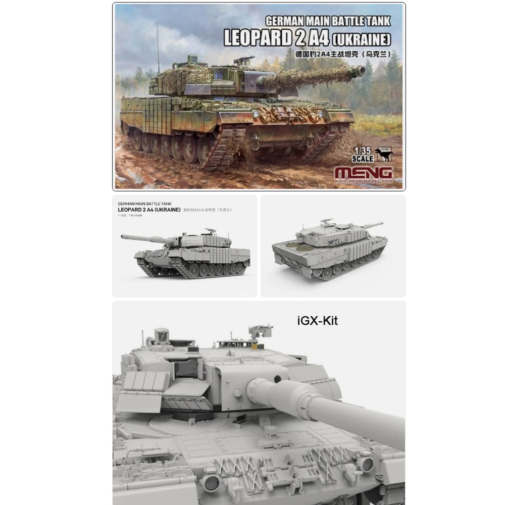 Model Kit Ukraine - Meng TS-058, Tanque de Batalla Principal