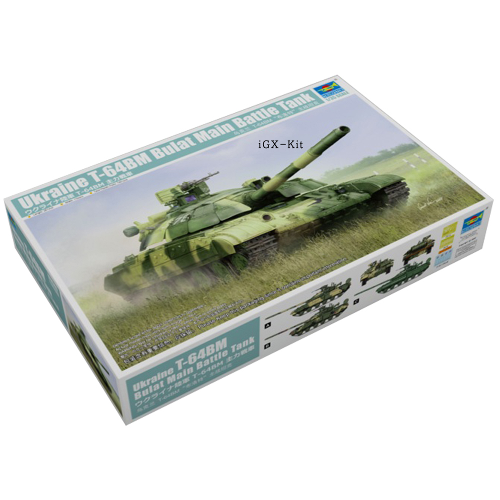 Model Kit Ukraine - Trumpeter 09592, Escala 1/35, Tanque de