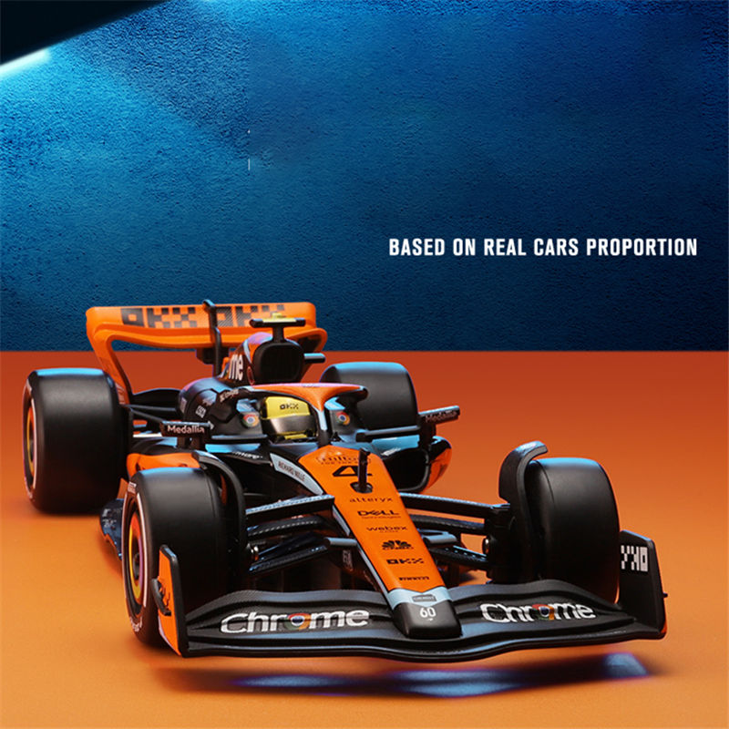 1:24 MCL60 2023 4 #   Lando No - Model Kit Formula 1 reseña y precio