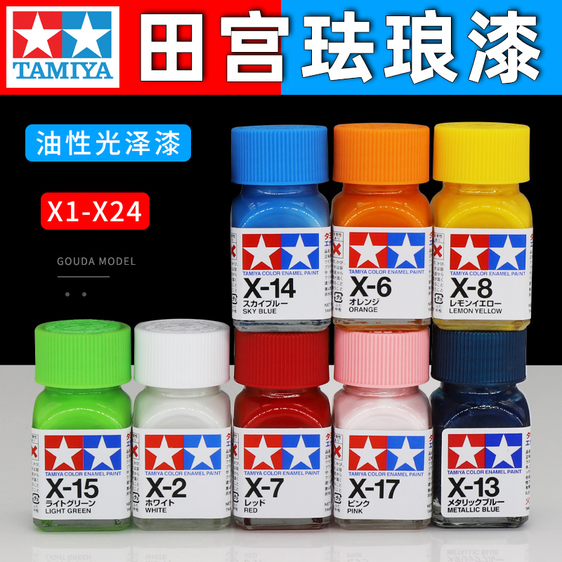 Pintura TAMIYA, pintura esmalt - Tamiya Model Paint Set reseña y precio