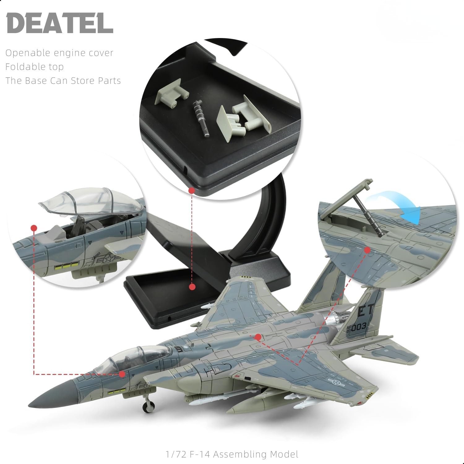 1/72 F-15EX Eagle II, Avión de - Model Kit Ixchel reseña y precio