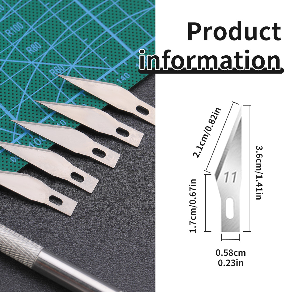 Cuchillo vvocci para tallado e - Hobby Knife Blade reseña y precio
