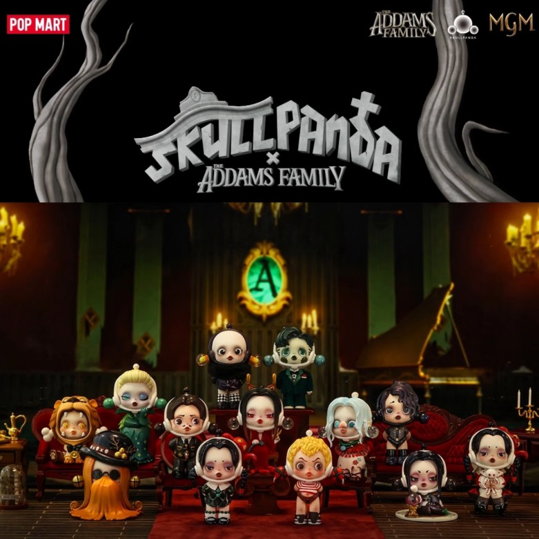 POP MART SKULLPANDA serie fami - Model Kit For Girls reseña y precio