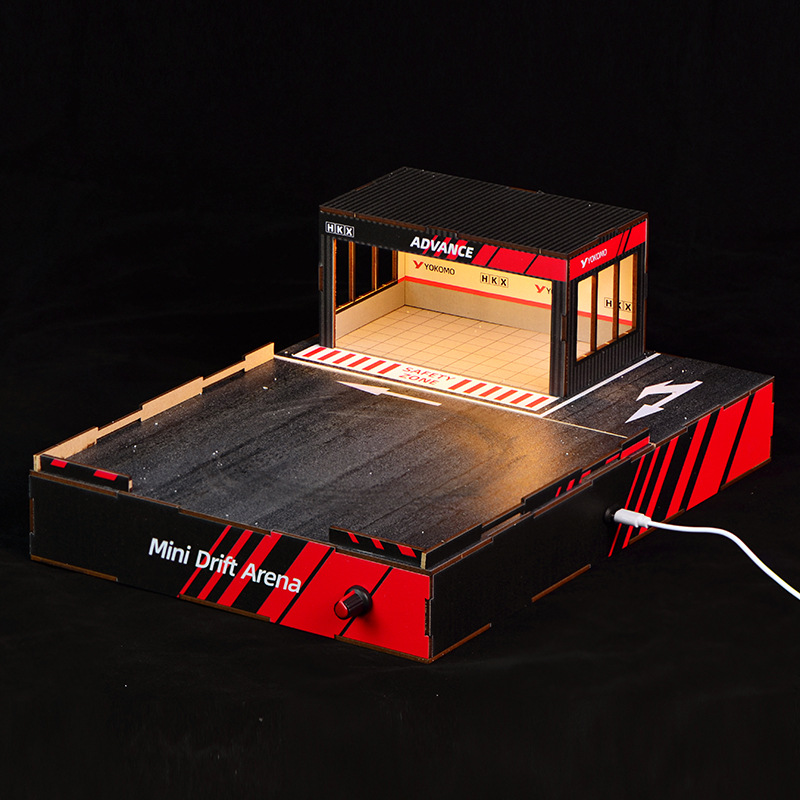Diorama de Pista de Derrapes D - Model Kit Ixchel reseña y precio