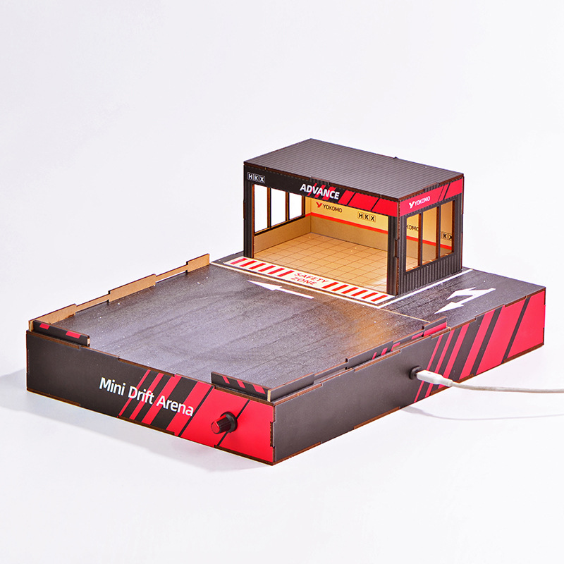 Diorama de Pista de Derrapes D - Model Kit Ixchel reseña y precio