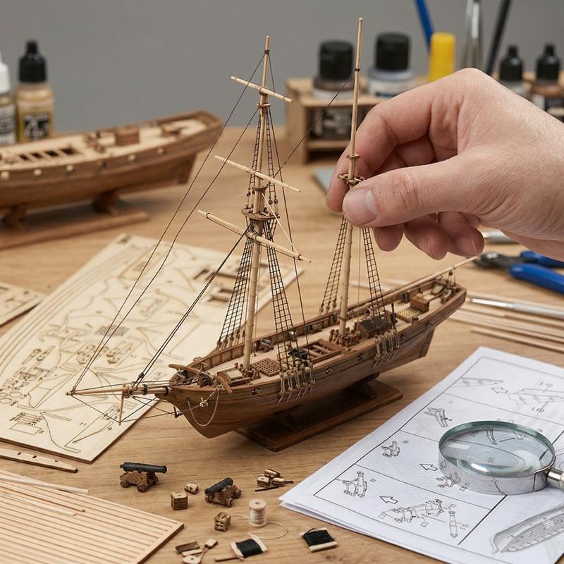Kit de Modelo de Barco de Made - Model Kit Lucario reseña y precio