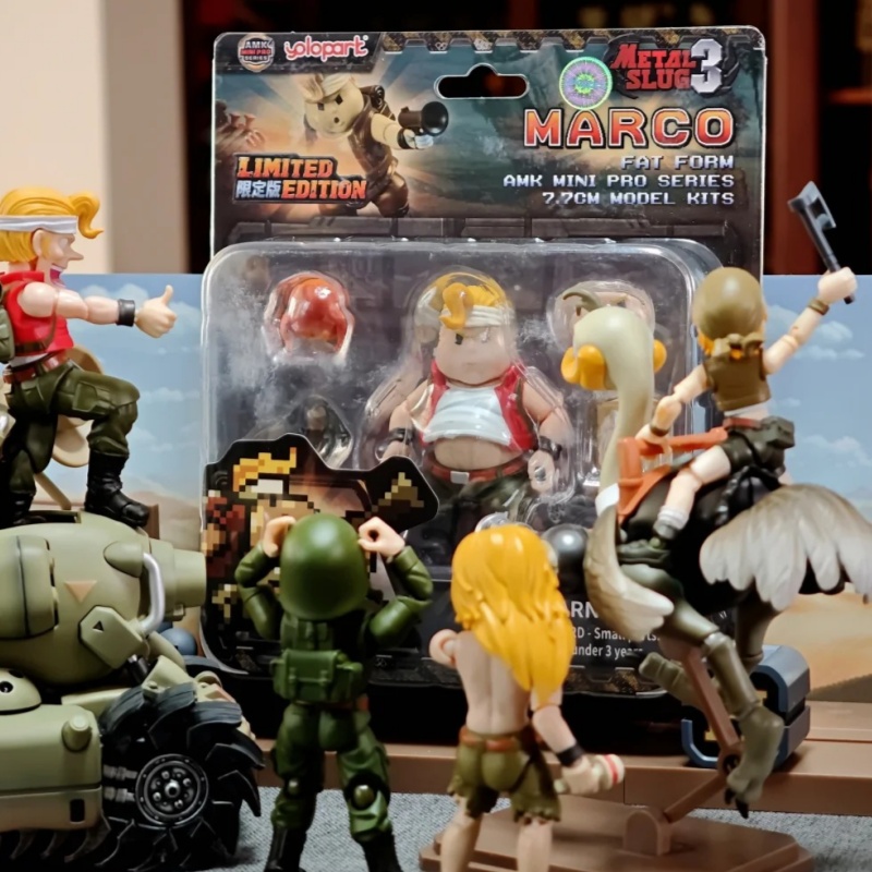 Yolopark Metal Slug 3 Marco Fa - Model Kit Metal Slug reseña y precio