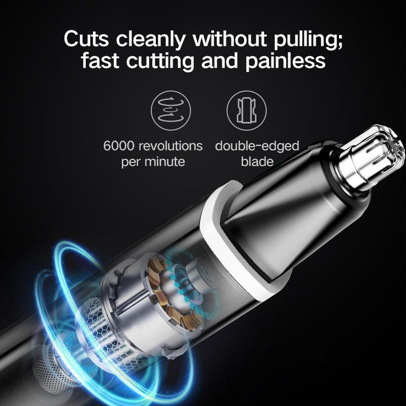 Recortador de pelo Nasal LED,  - Model Kit Clipper reseña y precio