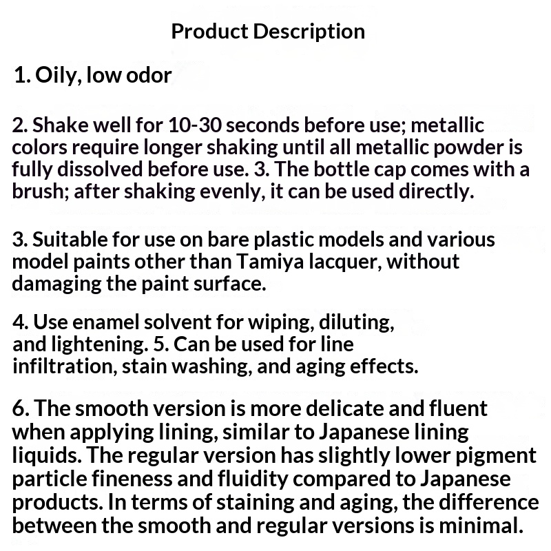 Tamiya Panel Line 87131 87132  - Tamiya Model Paint Set reseña y precio