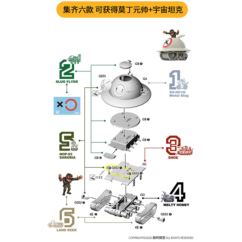 New Era Models Metal Slug X Se - Model Kit Metal Slug reseña y precio