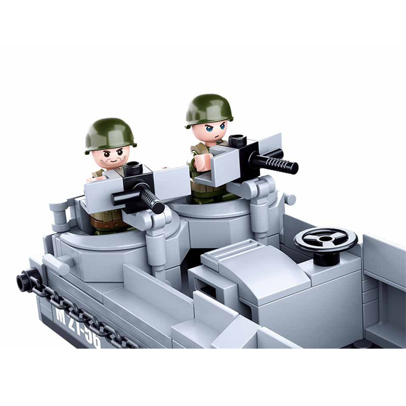 Sluban WW2 militar de EE. UU.  - Model Kit Lucario reseña y precio