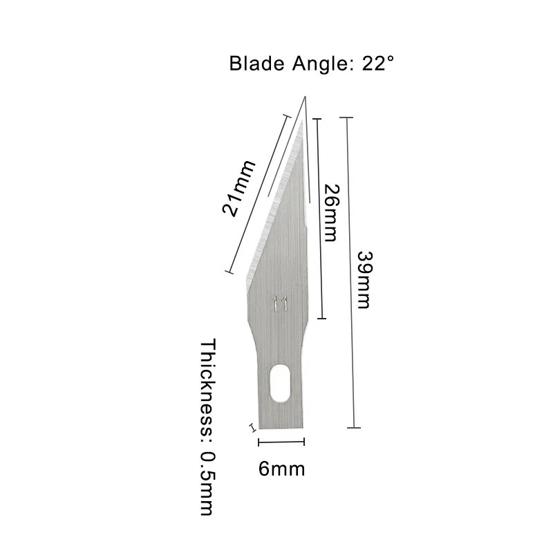 Cuchillas de cuchillo de Graba - Hobby Knife Blade reseña y precio