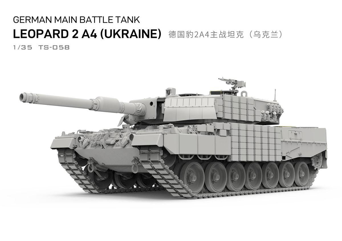 Meng TS-058, Tanque de Batalla - Model Kit Ukraine reseña y precio