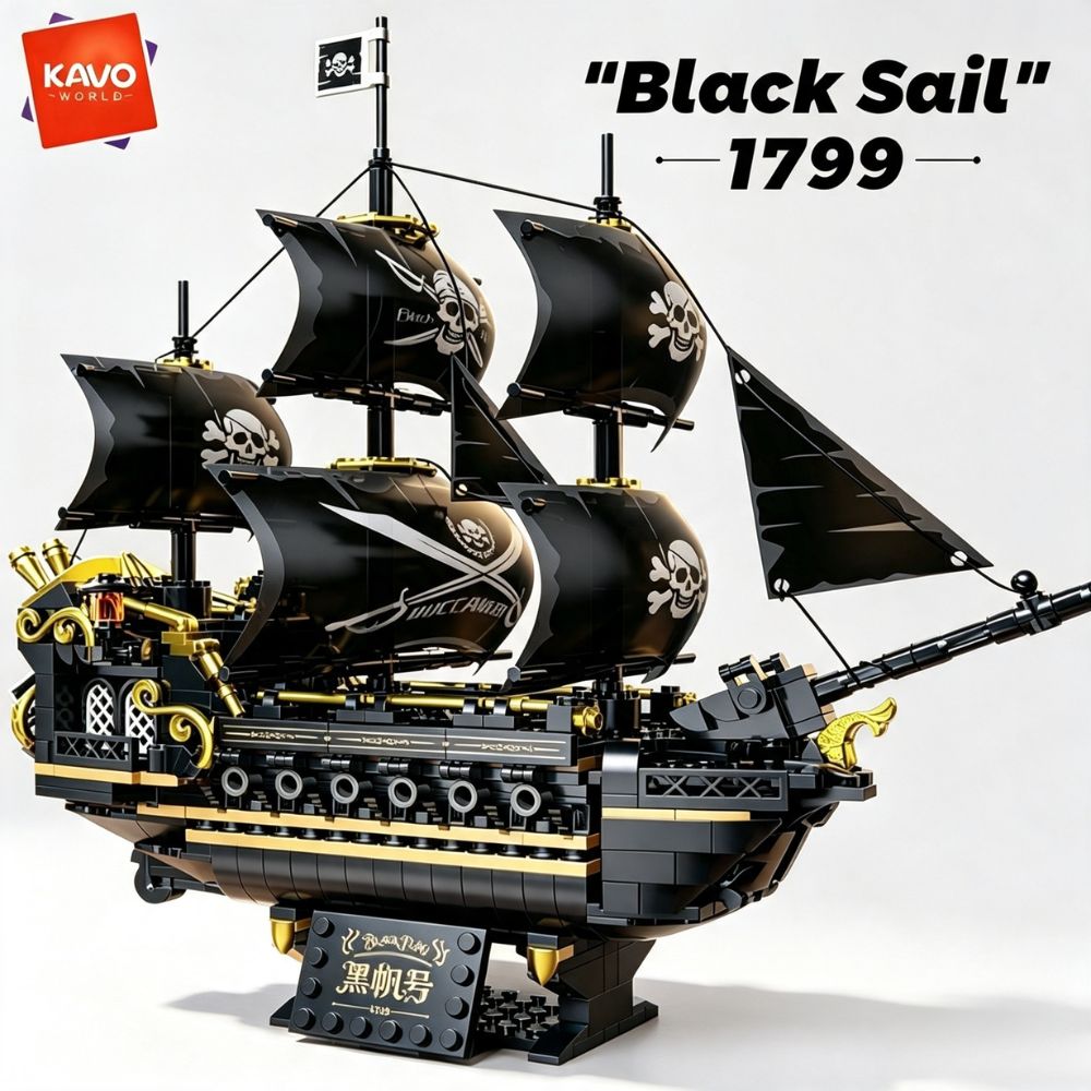 KAVOWORLD 801 piezas 1799 Bloq - Model Kit Lucario reseña y precio