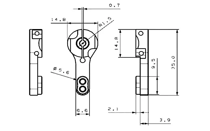 NEEBRC 25T RC Servo bocina jue - Frame Model Kit reseña y precio